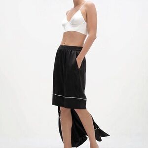 NWT Naked Cashmere Claudette Silk Shorts